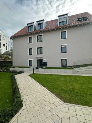 Moderne Neubau 3,5-Zimmer-Wohnung mit Balkon, Einbauküche & Tiefgaragenstellplatz