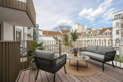 Großstadtidylle! Großzügige 2-Zimmer mit Balkon in Innenhofruhelage