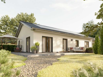Modern, massiv, flexibel - der Bungalow für jedes Alter in Wittenberg / Preis inkl. Grundstück