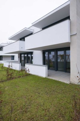 Moderne helle Garten-Wohnung - 3 Zimmer - TG-Stellplatz