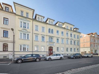 Vermietet 2-Zimmer-Wohnung mit Balkon in Meißen-Cölln