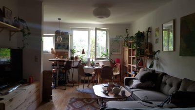 Gemütliche 1-Zimmer-Wohnung mit Garten