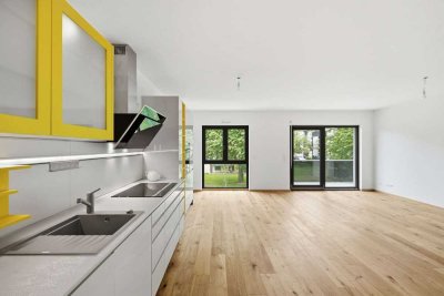 Urban verbunden. Naturnah zuhause –Exklusive Familienwohnung mit Einbauküche - 5%AfA oder bezugsfrei