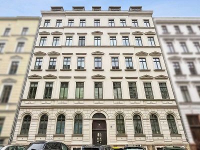 Denkmalschutz: 2-Zimmer-Wohnung als Kapitalanlage im Waldstraßenviertel in Leipzig