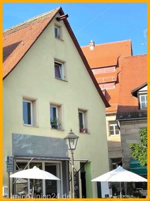 499.000,- für 281 qm Altstadthaus mit 6 Wohn,- + 1 Gewerbeeinheit in 1A Lage und 30.885,- Mietertrag