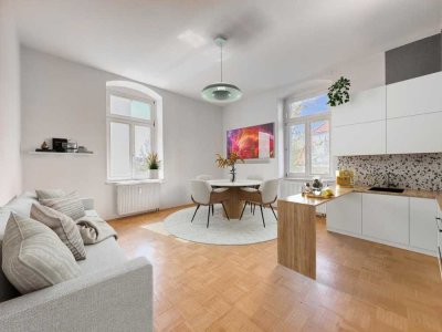 ERSTKLASSIGES 1 ZI. APARTMENT IN STILVOLLER GRÜNDERZEITVILLA - IN BEGEHRTER & RUHIGER LAGE