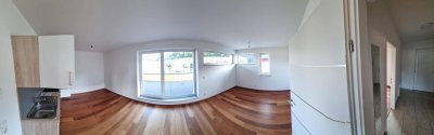 Moderne 2-Zimmer Penthouse mit Terrasse in Linz