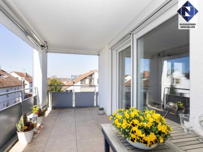 TOP Eigentumswohnung mit LUXUSAUSSTATTUNG, Aufzug, EBK und 2 TG-Stellplätze