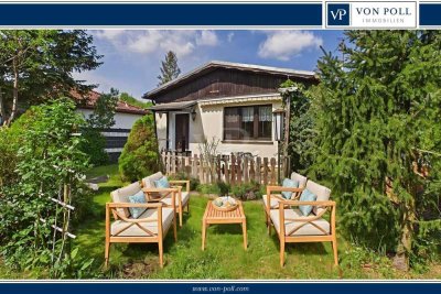 Massiver Bungalow für dauerhaften Wohnsitz geeignet oder Grundstück für Ihren Neubau