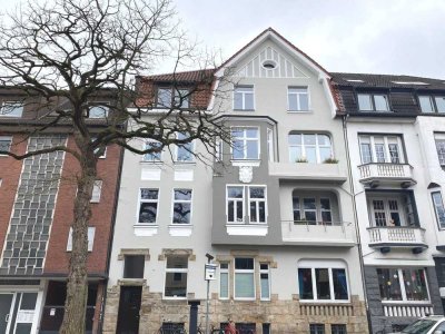 Geräumige 4-Zimmer-Altbauwohnung OHNE Balkon an der Warendorfer Straße!
