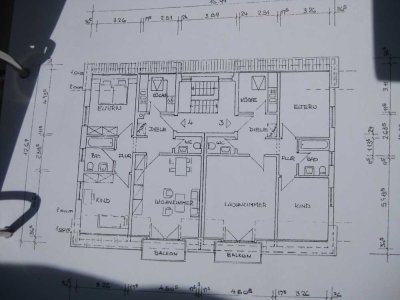 6-Zimmer Wohnung mit Balkon und Garten in Meinersen