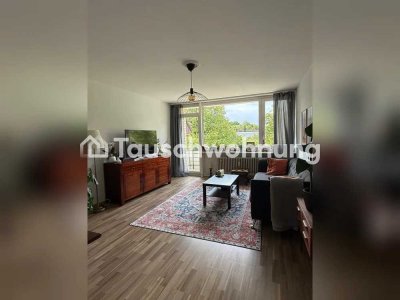 Tauschwohnung: Schöne und helle 2 Zimmer Wohnung mit Balkon in Eilbek
