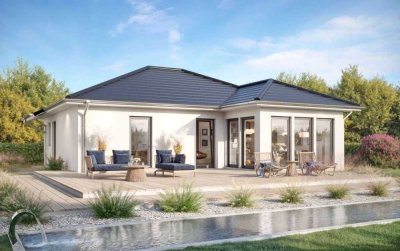 Ein Winkelbungalow zum Verlieben, der Scanhaus SH 90 WB incl. Grundstük !