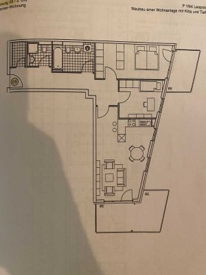 Möblierte 3-Zimmer-Wohnung mit EBK und 2 Balkonen in München Parkstadt Schwabing befristet