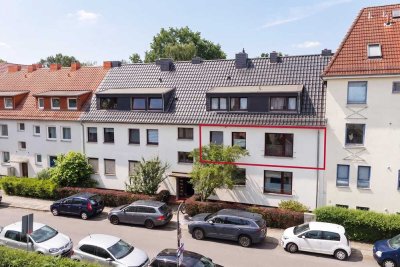Neustadt: ansprechende, modernisierte 3-4 Zimmer Eigentumswohnung mit Balkon