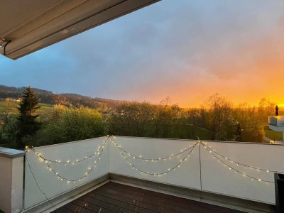 Sonnige 2-Zimmer DG-Wohnung mit großem SW-Balkon, TG &amp; Loft - vermietet