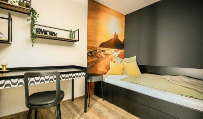 Schicke 1-Zimmer-Wohnung im 5. OG, möbliert (Untervermietung)