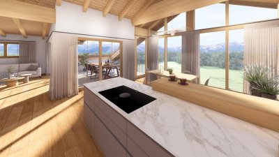 Neubauprojekt – Wohnen mit Dachsteinblick – Alpines Penthouse direkt im Skigebiet