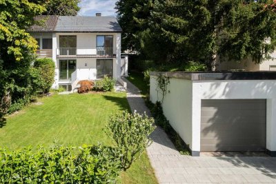 RESERVIERT - Top-sanierte Doppelhaushälfte in Planegg - Wärmepumpe, Garten & Würmauen-Nähe