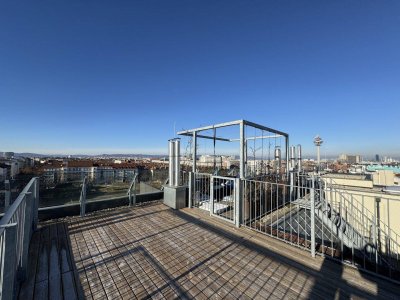 PROVISIONSFREI - 4-ZIMMER-DG-MAISONETTE + 2 TERRASSEN + 360° BLICK ÜBER WIEN
