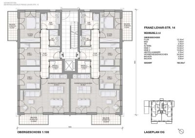 Neubau 4-Zimmer-Wohnung in zentraler Bestlage