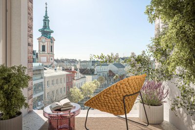 Dachgeschoßtraum - Top Lage am Hauptplatz 1 - Wohnen auf 123 m² mit drei Terrassen - zu kaufen in 2320 Schwechat