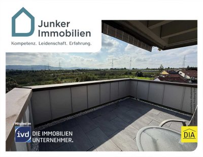 Einzigartige Wohnung mit großzügiger Dachterrasse und traumhafter Aussicht ins Remstal