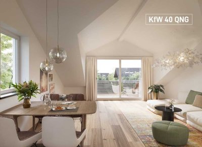 Top Kapitalanlage: 2-Zimmer Neubauwohnung in KfW 40 QNG-Plus Bauweise mit Sonder-AfA