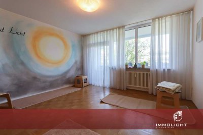UNI-Nähe - Helles 1,5-Zimmer Appartement mit großem Balkon u. Stellplatz!