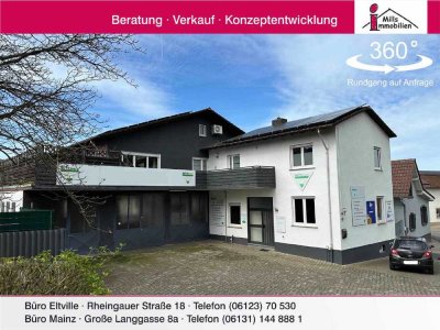 Erstklassiges Wohn- und Geschäftshaus in Lonsheim zum großzügigen Leben mit Werkstatthalle
