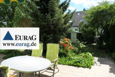N-Feucht: Wohnen & Arbeiten - 2,5-Zi-Whg im EG mit Garten + 80 m² Nutzfläche im Keller + Garage