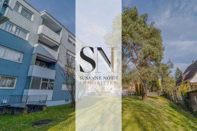 Großzügige 3-Zimmerwohnung im Hochparterre mit Südbalkon