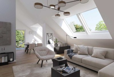 -wohnen mit teckblick-  NEUBAU 2,5 Zimmer DG-Wohnung mit großen Dachflächenfenstern