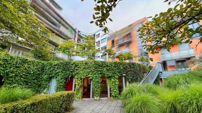HERRLICH WOHNEN - AUSSERGEWÖHNLICH 4- Zi.- MAISONETTE-WOHNUNG AUF 2 Ebenen