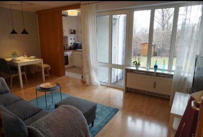 Exklusive, möblierte 2-Zimmer-EG-Wohnung mit Garten - Kaufoption möglich