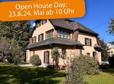 Villa! Elegante Zeitreise: Charmante Villa aus 1933 mit zeitlosem Flair! OPEN HOUSE DAYS 23. &amp; 24. Mai ab 10 Uhr!