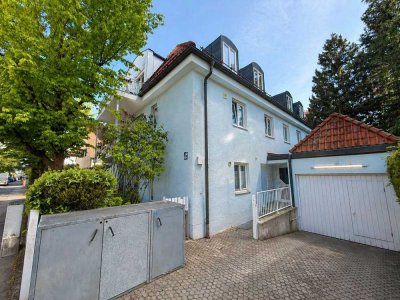 Charmante, vermietete 2-Zi.-Erdgeschosswohnung mit Gartenanteil in ruhiger Lage von München-Allach