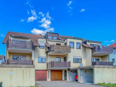 Charmante vermietete 2-Zimmer-Wohnung mit Südbalkon und zwei Stellplätzen in ruhiger Lage