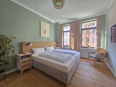 Hochparterre Wohnung im sanierten Mehrfamilienhaus in der schönen List