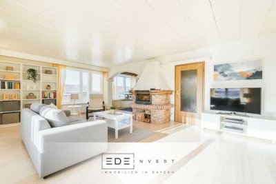 Helles Penthouse mit Weitblick und weitläufiger Terrasse