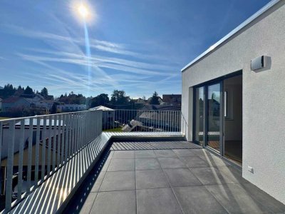 Helle Penthouse-Wohnung mit freiem Blick auf die Reben! +Neubau Erstbezug!+