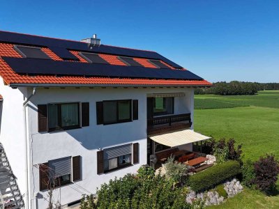 Frisch renovierte 3-Zimmerwohnung mit wunderschönem Bergblick
