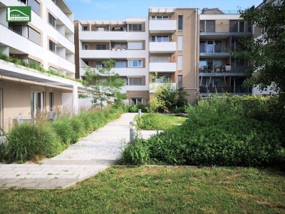 Hofseitige 2 Zimmer Neubauwohnung in bester Lage! Grün &amp; Ruhe mitten in der Stadt!