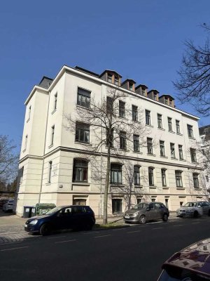 Gepflegte Einraumwohnung in Gohlis mit Balkon