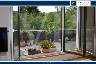 Neuer Preis: Bezugsfertig ab 1. Juli - Moderne KFW55-Wohnung mit Dachterrasse und Blick ins Grüne in