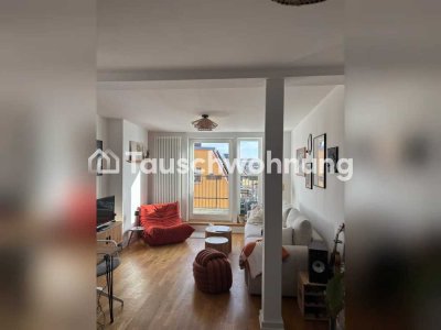 Tauschwohnung: Dachgeschosswohnung in Hamburg Eppendorf mit Balkon