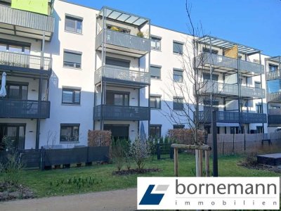 Stadtnah + grün! 2-Zi.-Wohnung mit SW-Balkon + TG!