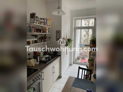 Tauschwohnung: Wunderschöne 2-Raum-Wohnung nahe des Lene-Voigt-Parks