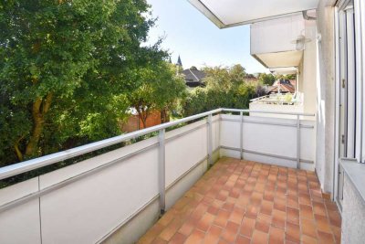 Großzügig geschnittene 3-Zimmer-Wohnung mit sonnigem Balkon!