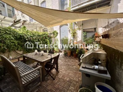 Tauschwohnung: Tausche 2 ZKB Altbau in der Neustadt, suche Leipzig!